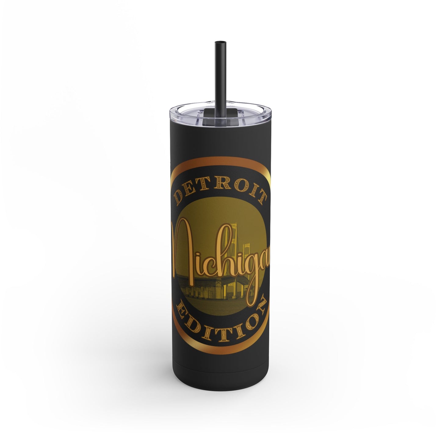 Detroit Maars Maker Skinny Matte Tumbler, 20oz