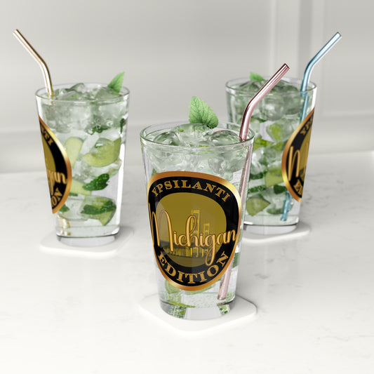 Ypsilanti Pint Glass, 16oz