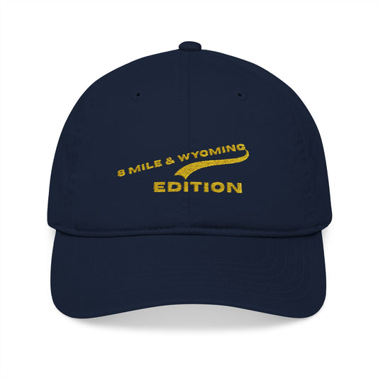 8 Mile & Wyoming Organic Baseball Cap (Embroidery)