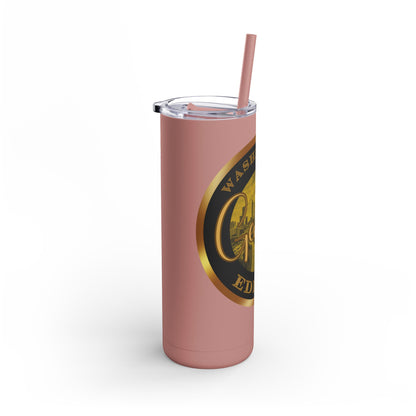Washington Maars Maker Skinny Matte Tumbler, 20oz