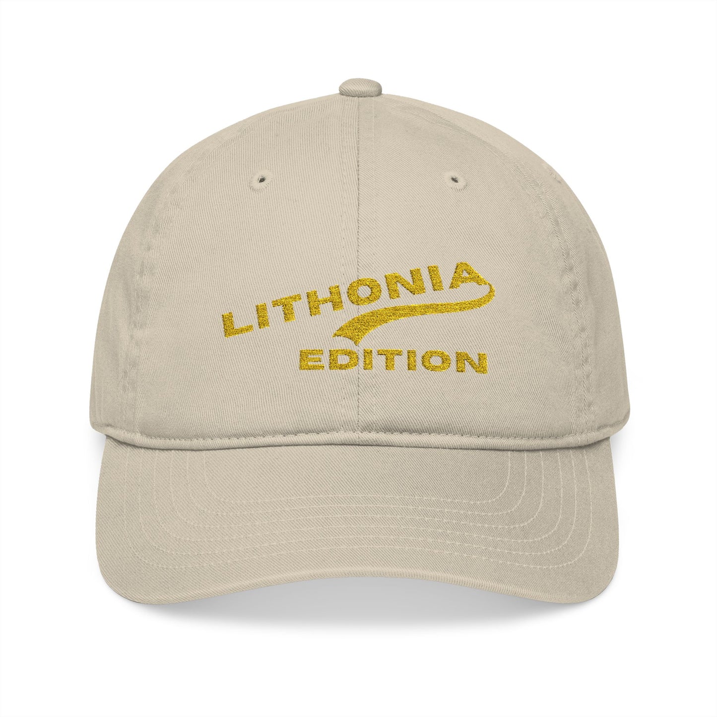 Lithonia Organic Baseball Cap (Embroidery)