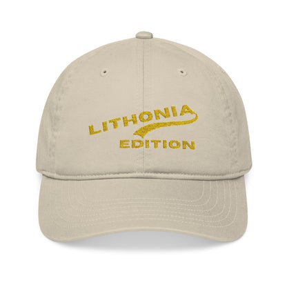 Lithonia Organic Baseball Cap (Embroidery)