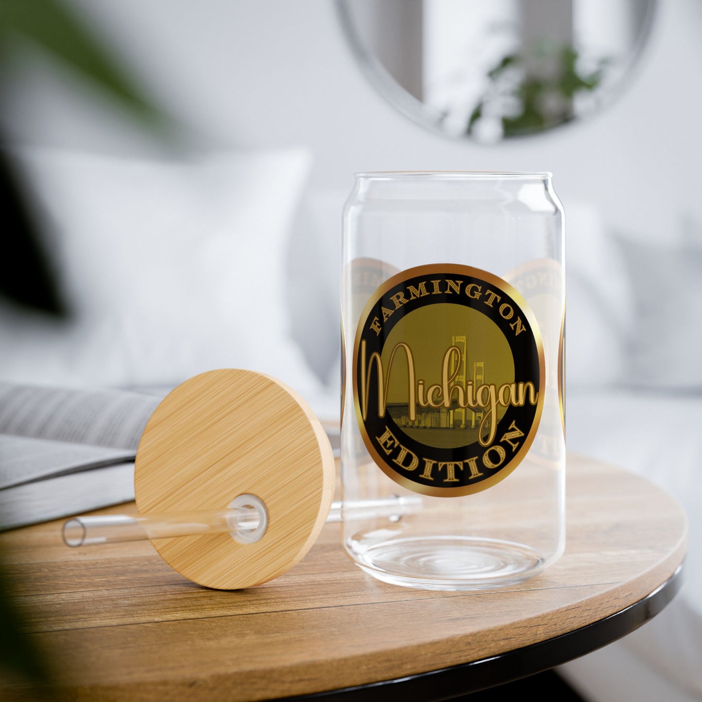 Farmington Sipper Glass, 16oz