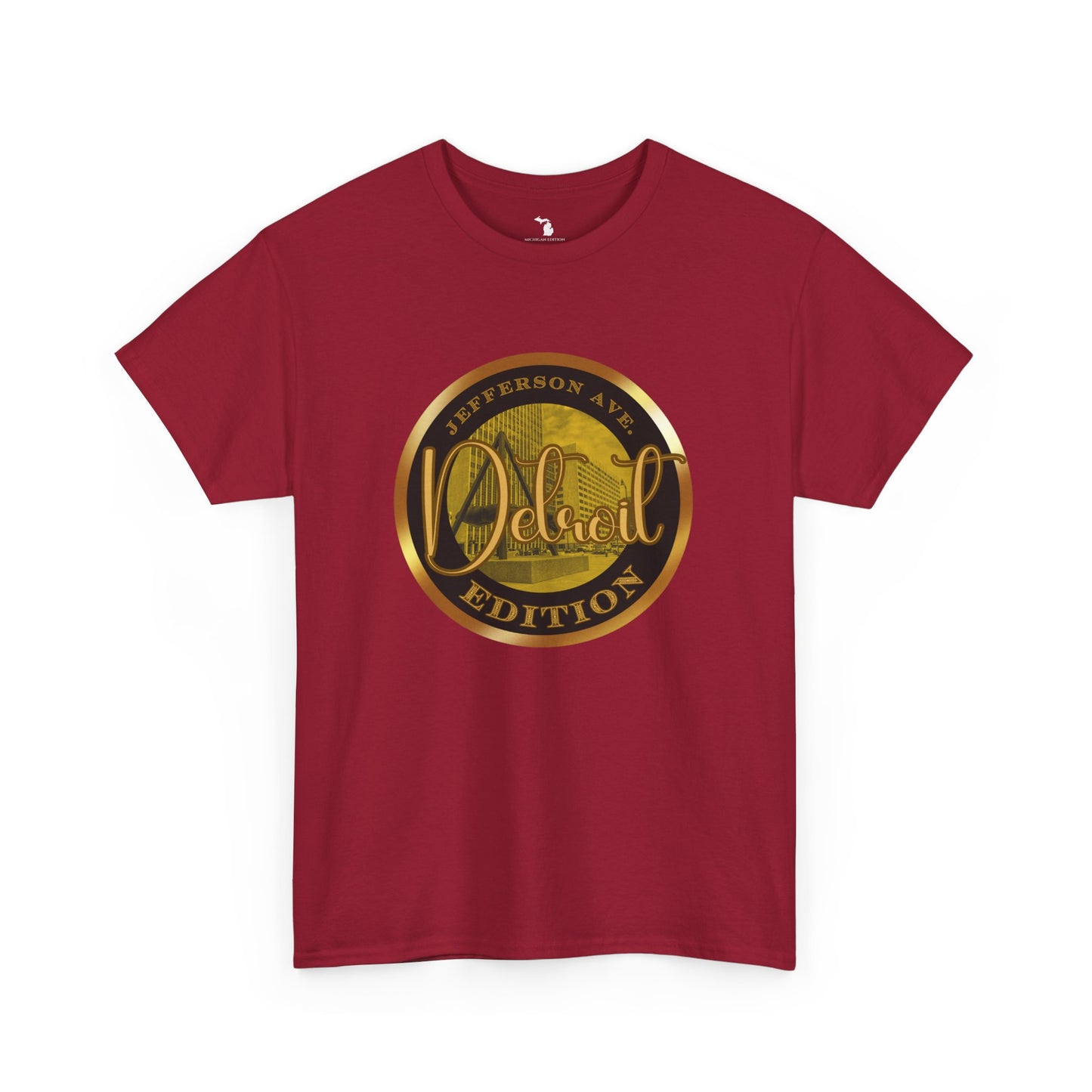 Jefferson Avenue Unisex Heavy Cotton Tee