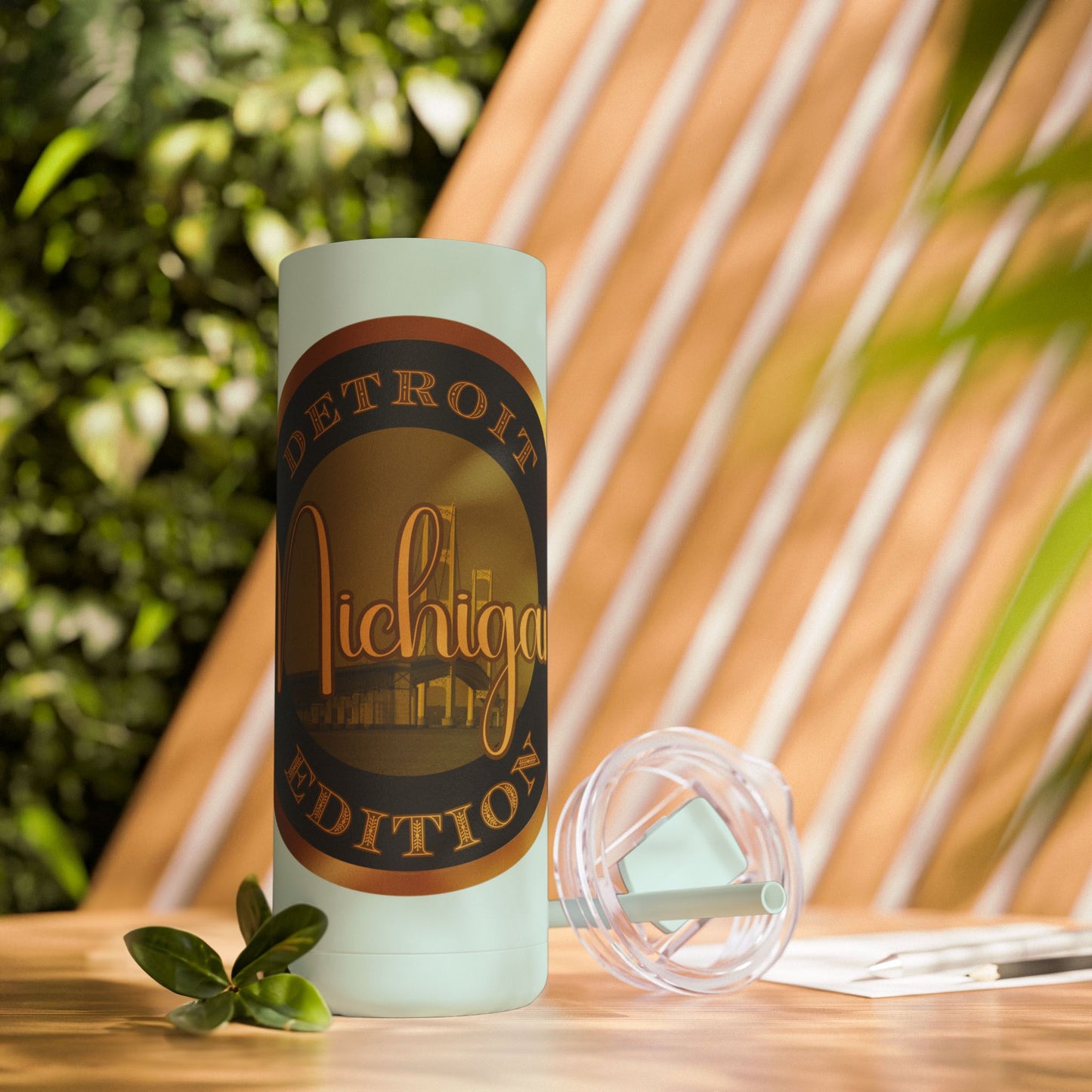 Detroit Maars Maker Skinny Matte Tumbler, 20oz