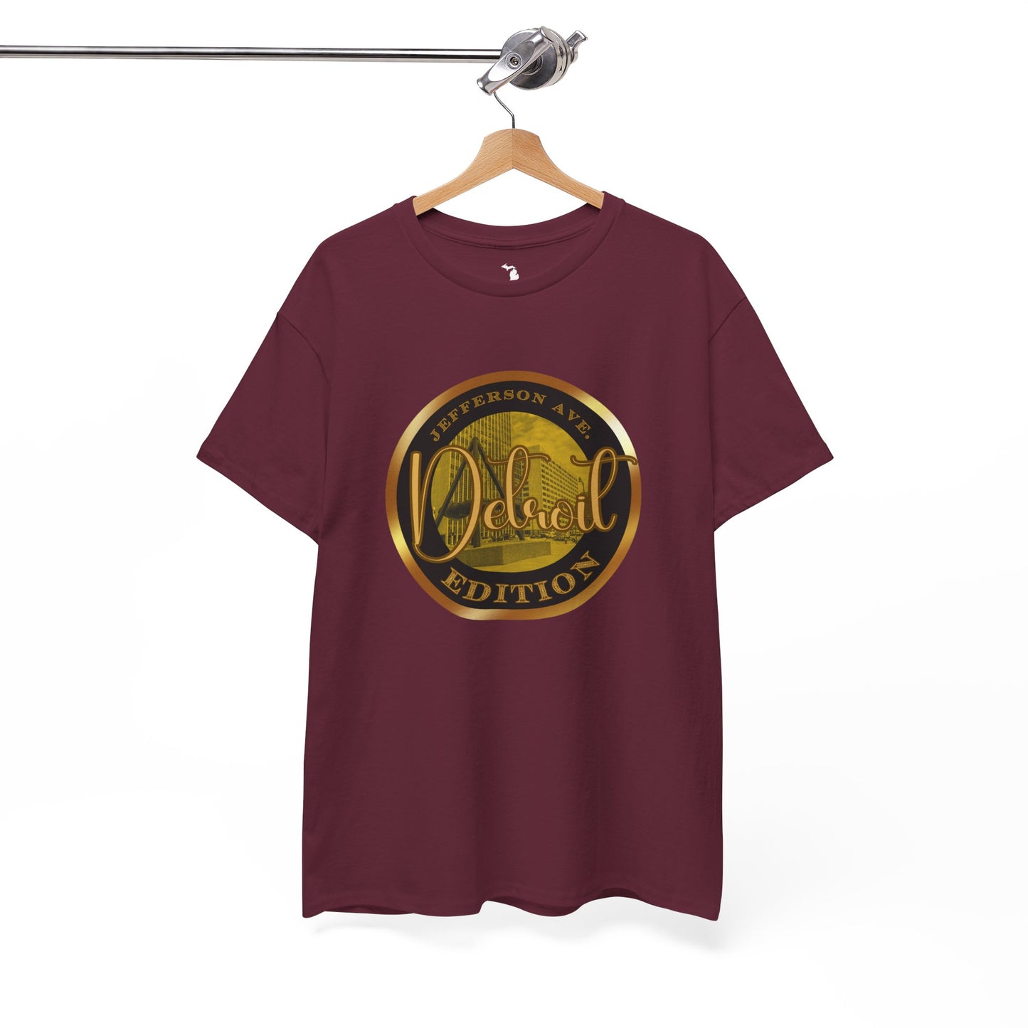 Jefferson Avenue Unisex Heavy Cotton Tee