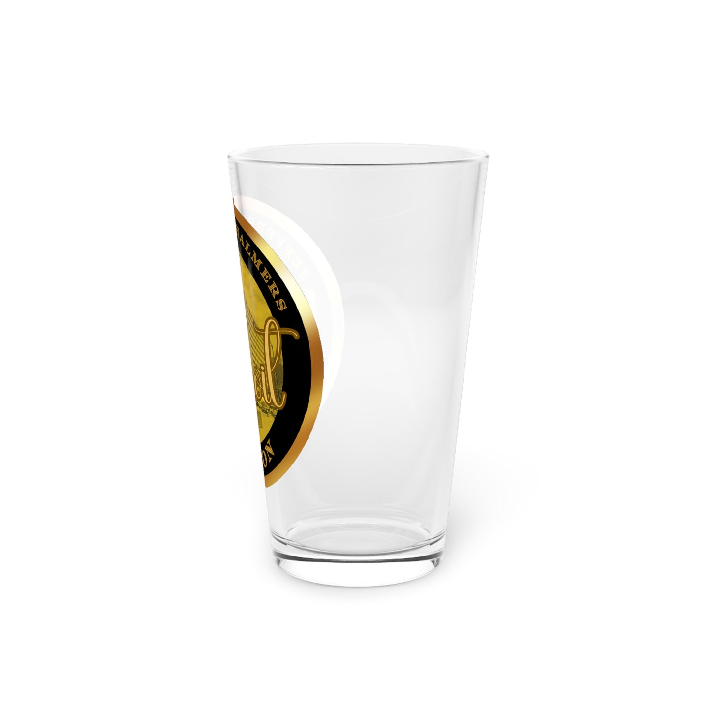 Jefferson Chalmers Pint Glass, 16oz