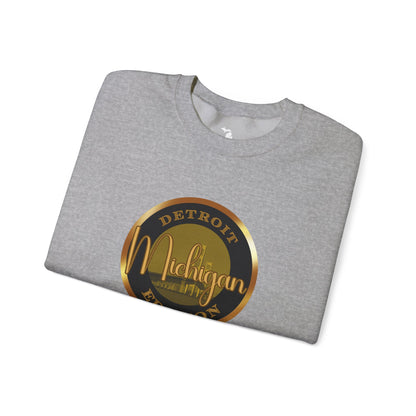 Detroit Unisex Heavy Blend™ Crewneck Sweatshirt