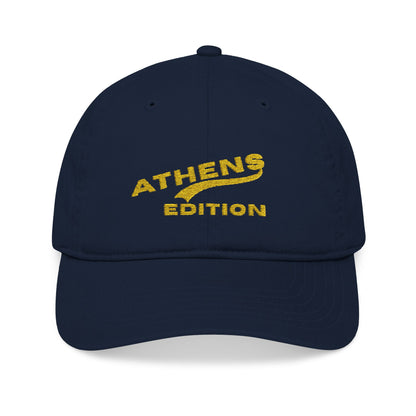 Athens Organic Baseball Cap (Embroidery)