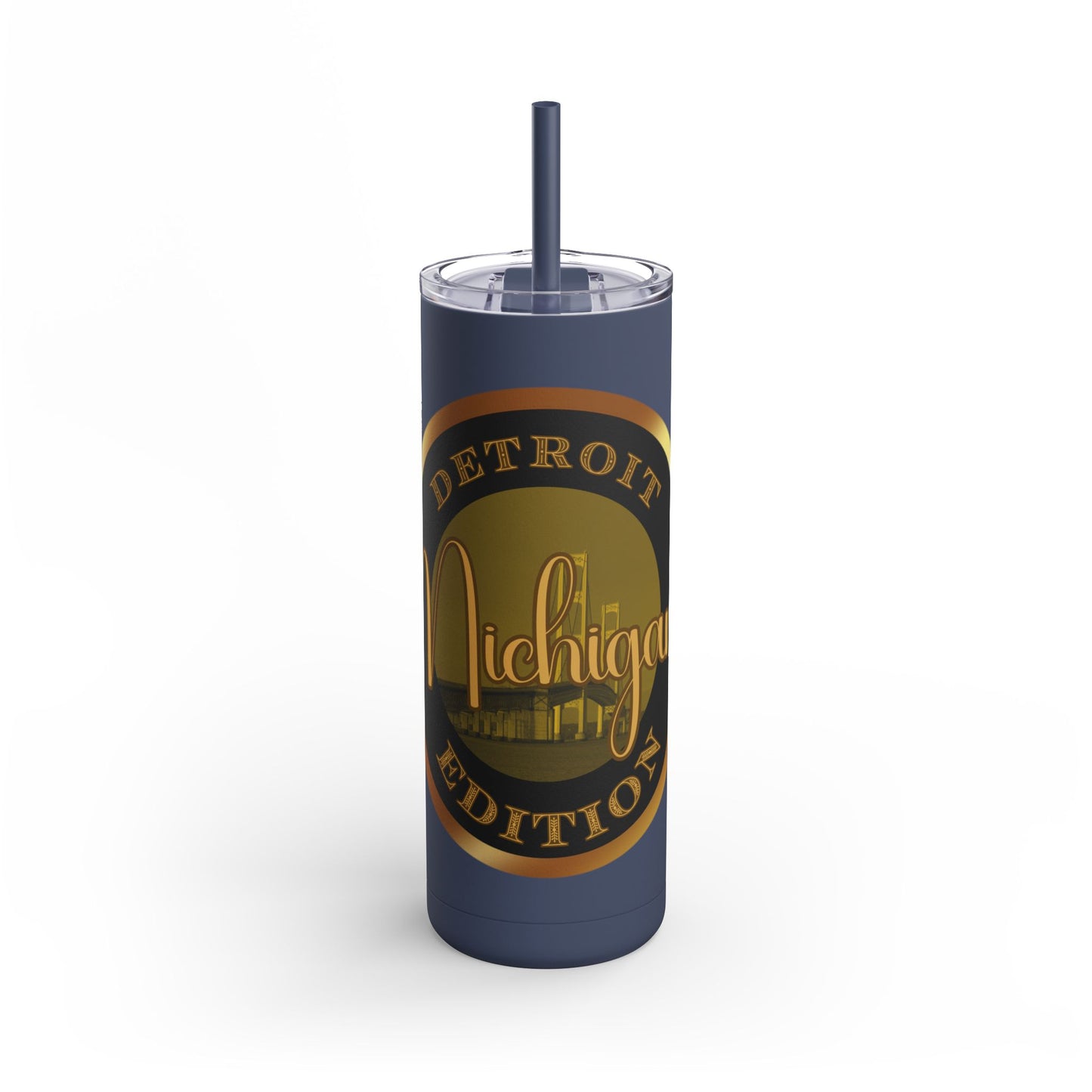 Detroit Maars Maker Skinny Matte Tumbler, 20oz