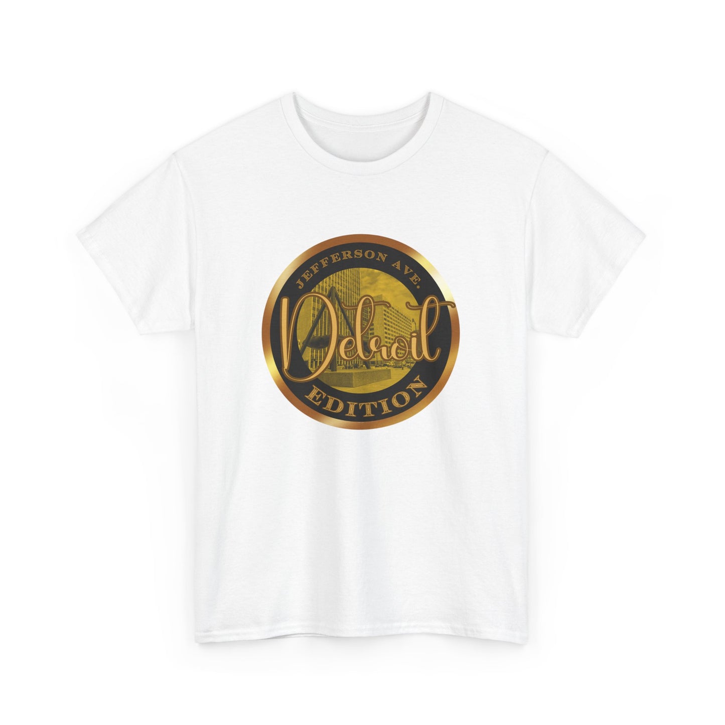 Jefferson Avenue Unisex Heavy Cotton Tee