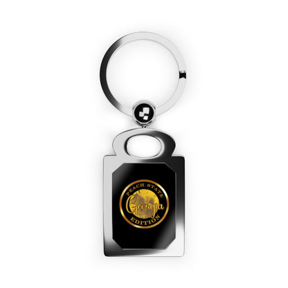 Georgia Rectangle Photo Keyring