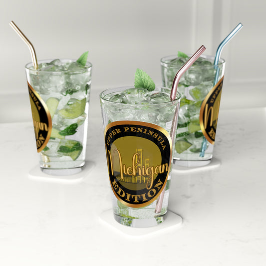 Upper Peninsula Pint Glass, 16oz