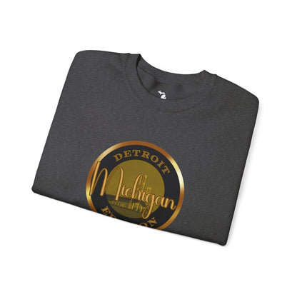 Detroit Unisex Heavy Blend™ Crewneck Sweatshirt