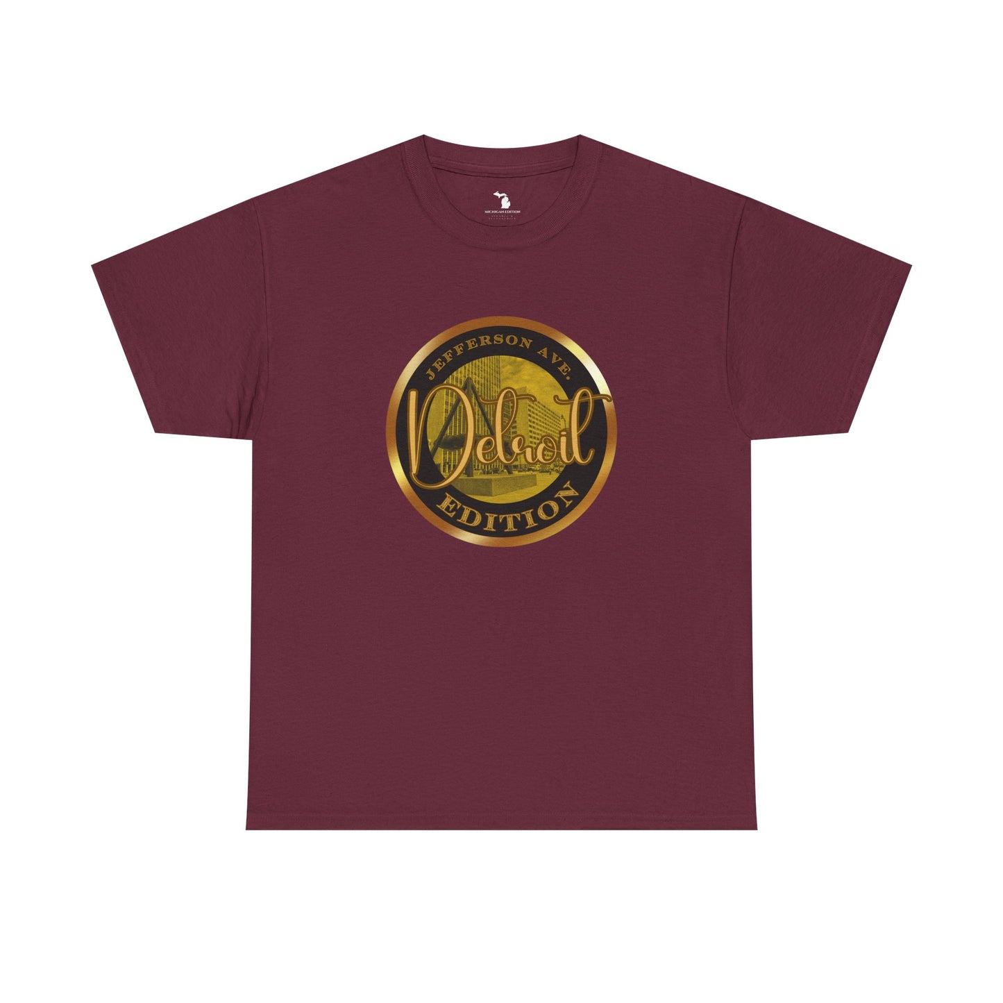 Jefferson Avenue Unisex Heavy Cotton Tee