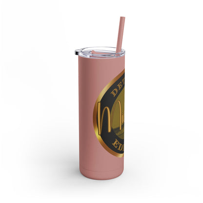 Detroit Maars Maker Skinny Matte Tumbler, 20oz