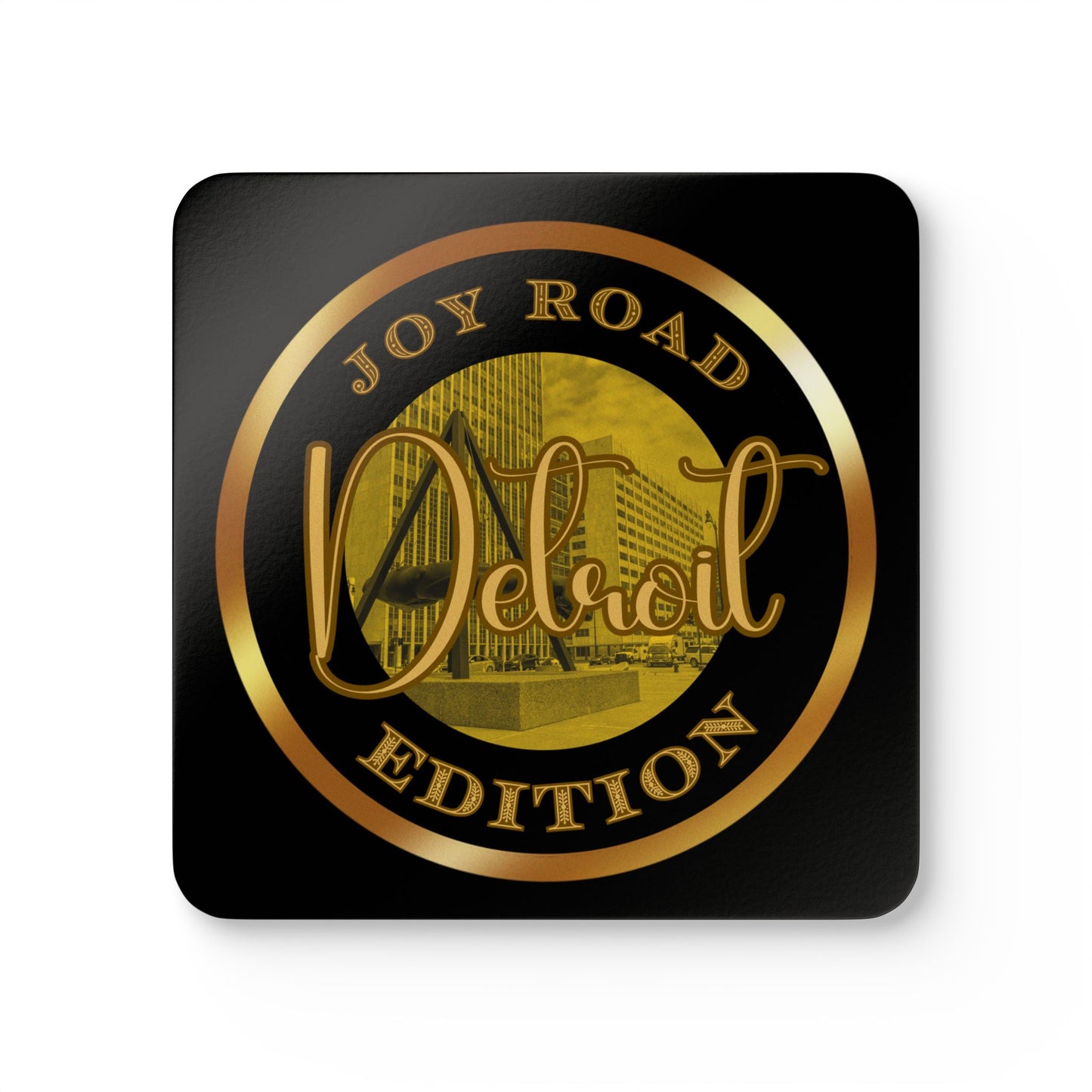 Joy Road Corkwood Coaster Set