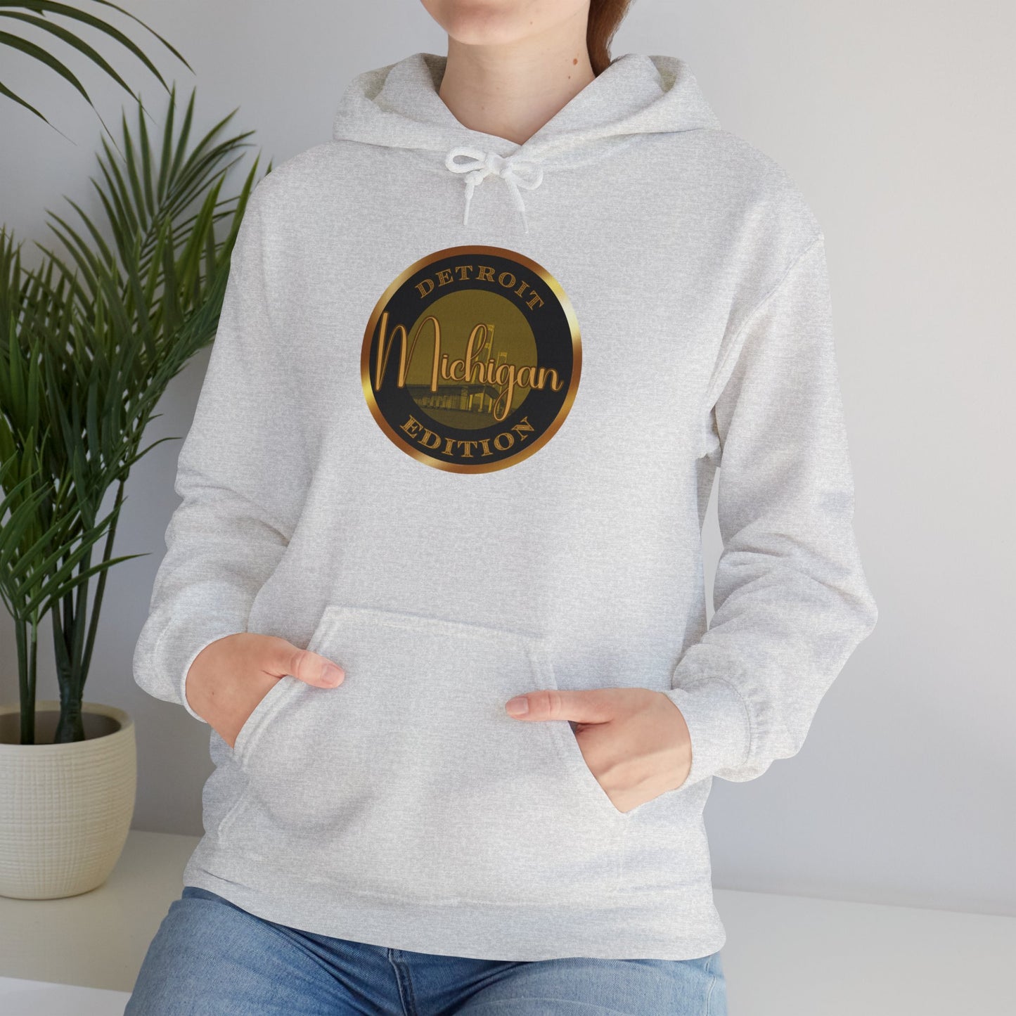 Detroit Unisex Heavy Blend™ Hooded Sweatshirt
