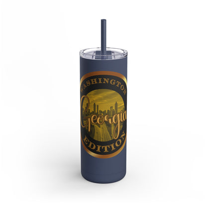 Washington Maars Maker Skinny Matte Tumbler, 20oz