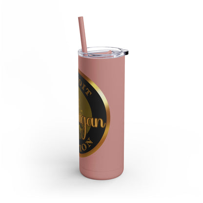 Detroit Maars Maker Skinny Matte Tumbler, 20oz