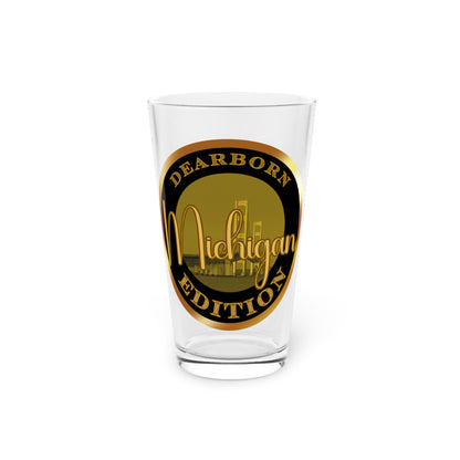 Dearborn Pint Glass, 16oz