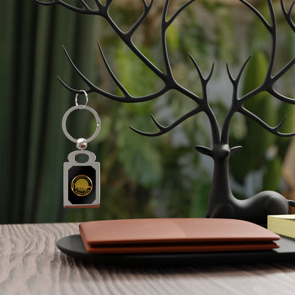 Commerce Rectangle Photo Keyring