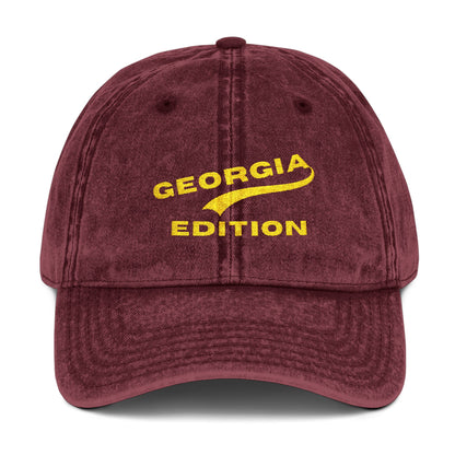 Georgia Vintage Cap (Embroidery)