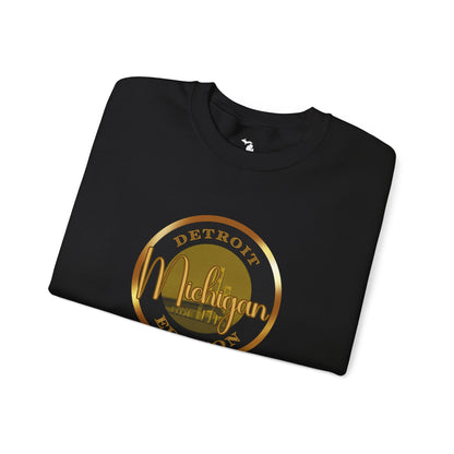 Detroit Unisex Heavy Blend™ Crewneck Sweatshirt
