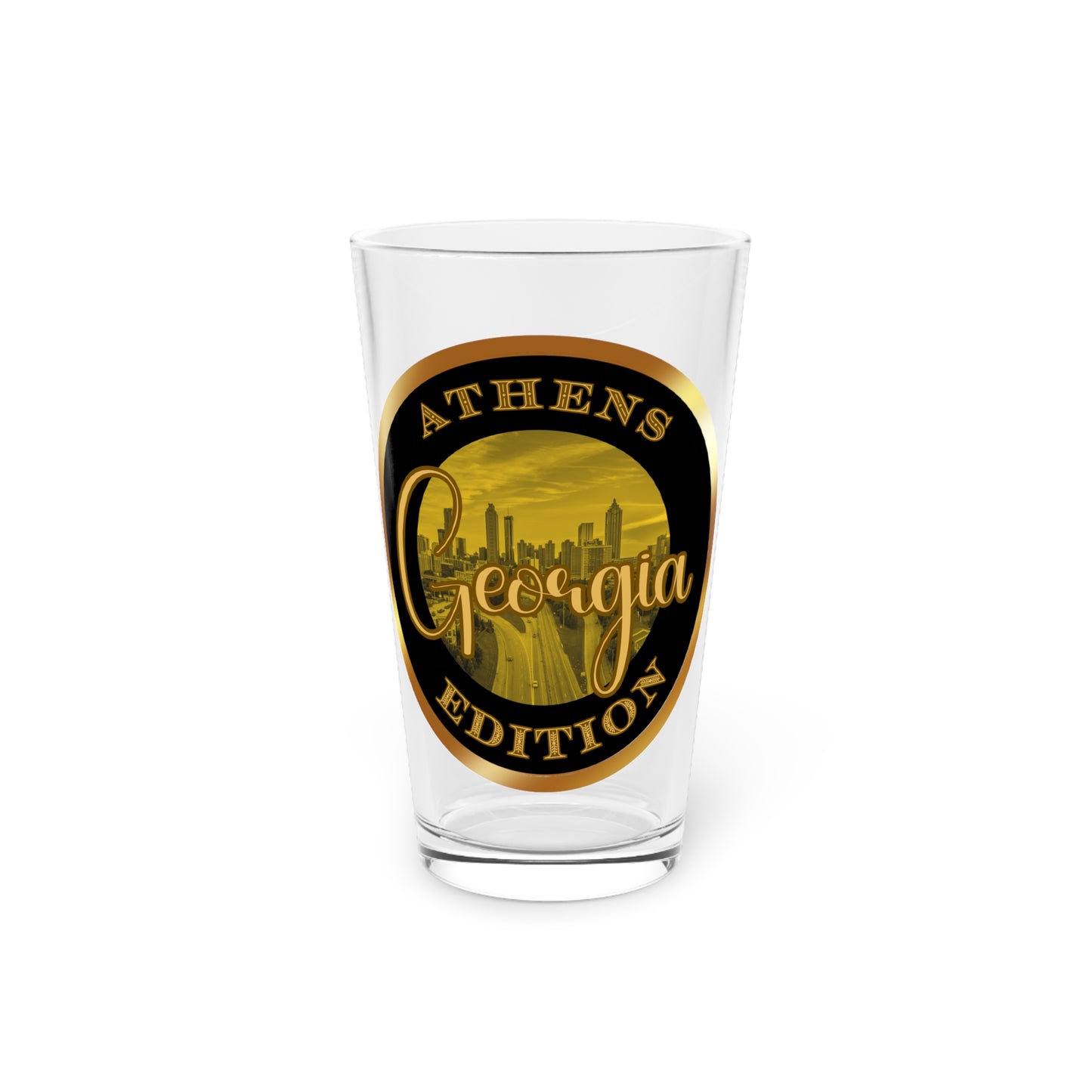 Athens Pint Glass, 16oz