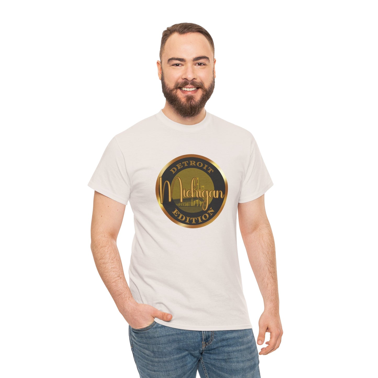 Detroit Unisex Heavy Cotton Tee