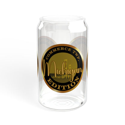 Commerce Twp. Sipper Glass, 16oz