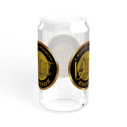 8 Mile & Wyoming Sipper Glass, 16oz